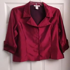 🎈PRICE DROP Dressbarn RedVelvet Color SuitJacket 